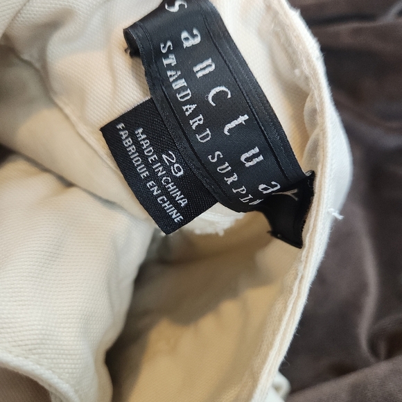 SOLD-sanctuary wide leg crop cargo pants - Picture 4 of 9